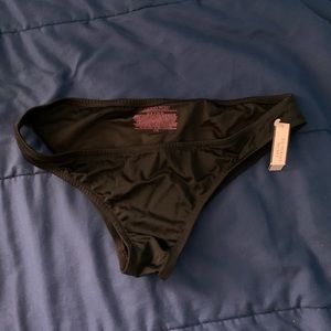 NWT Victoria’s Secret black bikini bottom
